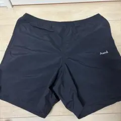 Aard ブラック ナイロンショーツ　Sサイズ