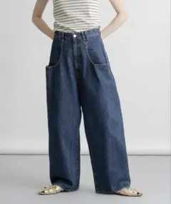 【ももりん様専用ページ】kbf BIGポケットデザインデニム インディゴ 36