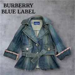 バーバリー デニムジャケット 中古・古着通販】BURBERRY (バーバリー) デニムジャケット