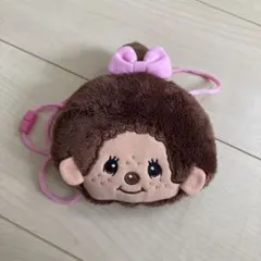 新品未使用 モンチッチ もふもふポシェット ピンク