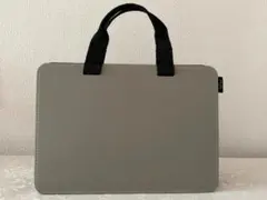 PLUS プラス　モバイルバッグ ワイドタイプ ベージュ オフィス 社内移動