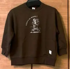 キッズ旬コーデ【未使用】FOV★Listen to music ビッグトレーナー