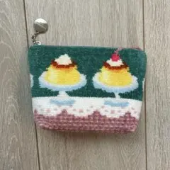 【未使用】 ラブラリー　バイ　フェイラー　ポーチ　プリン　舟形ポーチ　S