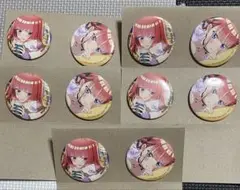 五等分の花嫁　一番くじ　二乃　缶バッジ　セット