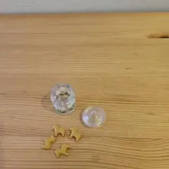 【カプセルトイ】アデリアレトロ　ガラス容器　お菓子