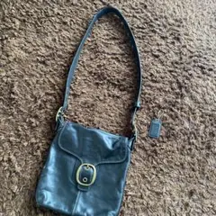 COACH ブラック ショルダーバッグ