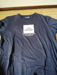 OUTDOOR Tシャツ LLサイズ ネイビー
