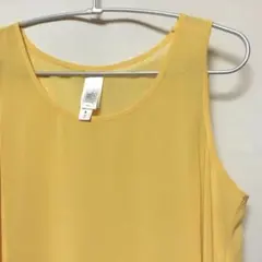 Wynne Layers サイドスリットシフォンチュニック　サンフラワーS