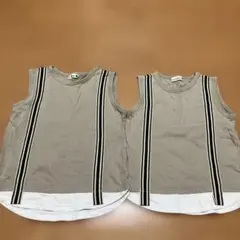 ブランシェス　タンクトップ　兄弟セット