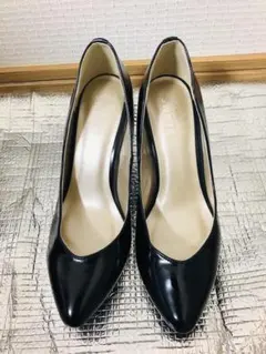 値下げ☆新品未使用☆BEAMS Heart☆パンプス 黒☆Mサイズ