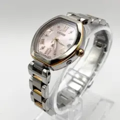 稼働品 CITIZEN シチズン xC クロスシー トノー レディース 손목시계