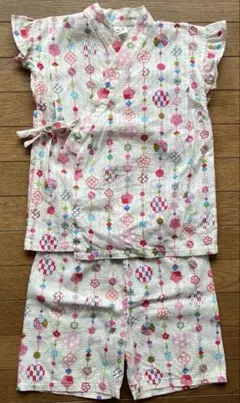 トイザらス 甚平 サイズ110 花火模様