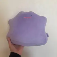 メタモン　ポケモン　ゲーセン　限定 紫色 ぬいぐるみ　もちもち　大きめ　枕