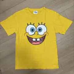 スポンジボブ Tシャツ Lサイズ イエロー