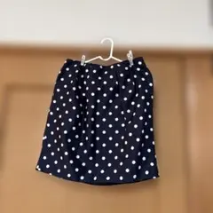 UNITED ARROWS ドット柄 ミニ丈スカートのサムネイル