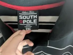 SOUTH POLE サウスポール ポロシャツ ボーダー XXL bboyのサムネイル