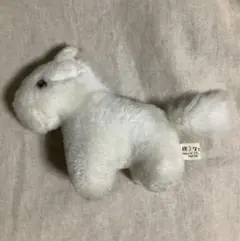 ホワイト 馬のぬいぐるみ用素材