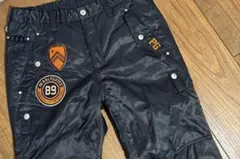 PEARLY GATES 中綿ブラックパンツ