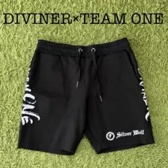 DIVINER×TEAMONEコラボ スウェットショートパンツ　Mのサムネイル
