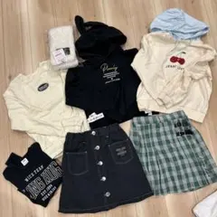 女の子まとめ売りジェニィラブ12点（マフラー含む）ZARA1点150cm