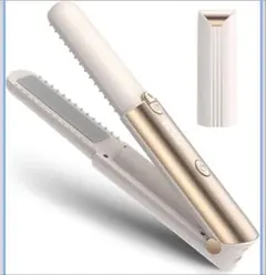 コードレスヘアアイロン ヘアアイロン 20分自動電源2WAY カール&ストレート