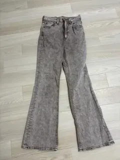 SLY ケミカルウォッシュ フレアデニムパンツ size24のサムネイル