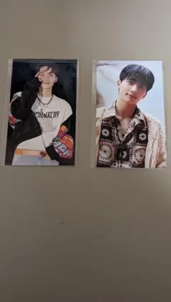 ジョンハンSEVENTEEN　K-POP　特典　トレカカード 2枚セット