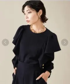 Liesse セットアップ ブラック　黒　卒業式　入学式　メルローズ