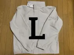 【新品未使用】ユニクロ　ウインドプルーフスタンドブルゾン　オフホワイト　L