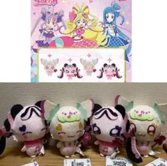 キミとアイドル　プリキュア　妖精応援ぬいぐるみ　全4種セット　マスコット　アニメ