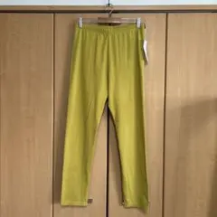 マスタードカラー レギンスパンツ LLサイズ