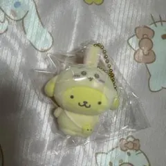 ちいかわ×サンリオ シークレットフロッキーマスコットチャーム うさぎ