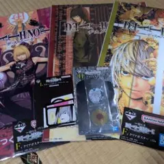 デスノート　DEATH NOTE キャラクターグッズセット　一番くじf賞