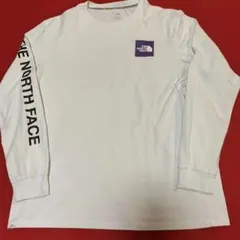 THE NORTH FACE ホワイト ロングスリーブ Tシャツ