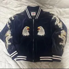 First Shop （ファースト商会）龍 スカジャンLサイズ - メルカリ