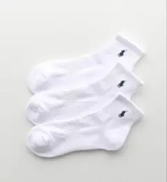 Polo Ralph Lauren ソックス 3足セット 25-27　ラルフ
