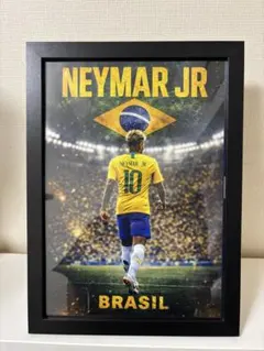 サッカー ネイマール 額縁 フォトフレーム ネイマール サッカー フォトフレーム 記念グッズ - メルカリ