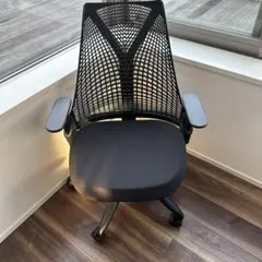 Herman Miller セイルチェア ブラック フルアジャスタブルアーム