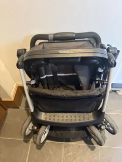 GRACO ブラック 二人乗りベビーカーのサムネイル
