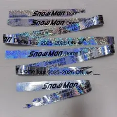 SnowMan ON 音故知新 銀テ 銀テープ 落下物 Dome tour