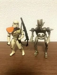 スターウォーズ　ゼンマイで動く AT- AT と AT-ST ［カスタム品］レア スターウォーズ ゼンマイで動く AT- AT と AT-ST ［カスタム品］レア