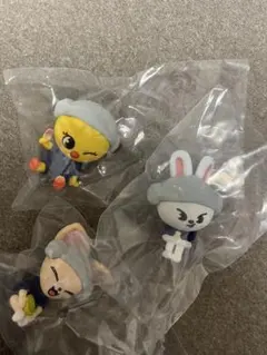 StrayKids ガチャ　スキズ SKZOO サウナ フィギュア　３つセット