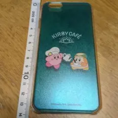 カービィカフェ iPhone用ケース エメラルドグリーン