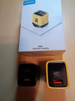 Aukey ASOMETECH GaN Fast Charging 充電器