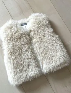 SEASON REASON ファー ベスト 90cm