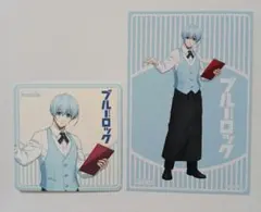 ブルーロック プリンセスカフェ 特典 コースター ポストカード 氷織