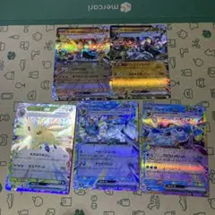 超美品　シャワーズ　グレイシア　リーフィア　オーガポン　RR セット