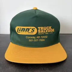 80s 90s ビンテージ 企業ロゴ トラッカーキャップ 山田レン USA