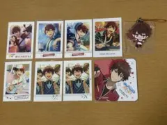 芹沢千秋　缶バッジ　9個セット HoneyWorks 芹沢千秋 山本幸大 チェキ風カード 缶バッジ - メルカリ