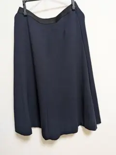 UNIQLO フレアスカート ネイビー